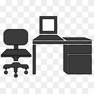 Office Furniture - Clip Art, HD Png Download