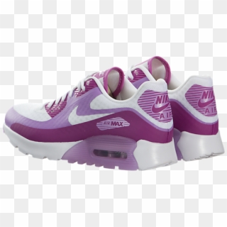 D3201679 Mujer Nike Air Max 90 Ultra Br Blanco / Fuchsia - Sneakers, HD Png Download