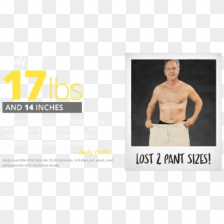 Real People Real Results - Barechested, HD Png Download