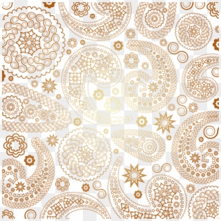 Gold Pattern Material - Circle, HD Png Download