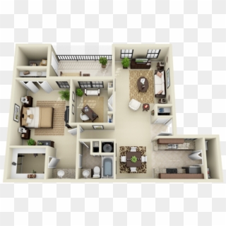 2d Diagram - Mizner Court Apartments, HD Png Download