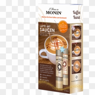 Monin L'artiste De Monin Latte Art Saucen Set 2 X 150 - Cappuccino, HD Png Download