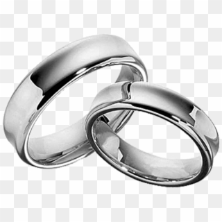 Anillos De Matrimonio Png - Two Wedding Rings, Transparent Png