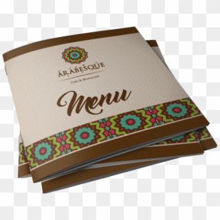 Arabesque Menu - Chocolate Bar, HD Png Download