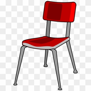 Red Chair Clipart, HD Png Download