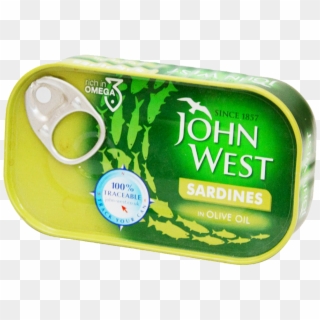 John West Sardines In Olive Oil 120 Gm - John West Sardines In Olive Oil, HD Png Download