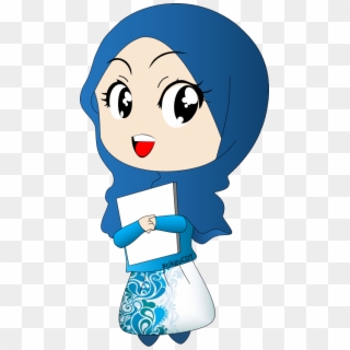Cartoon Muslim Children Girl, HD Png Download