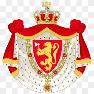 Royal Coat Of Arms Of Norway, Showing St - Kingdom Of Norway, HD Png Download