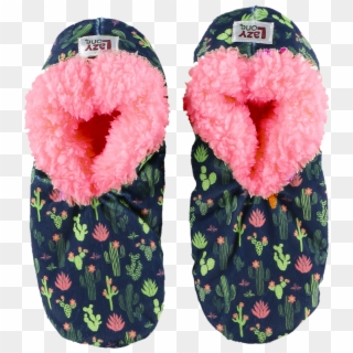 Fuzzy Feet Slippers Image - Flip-flops, HD Png Download