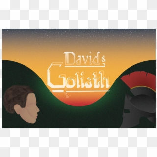 David & Goliath Illustration - Poster, HD Png Download