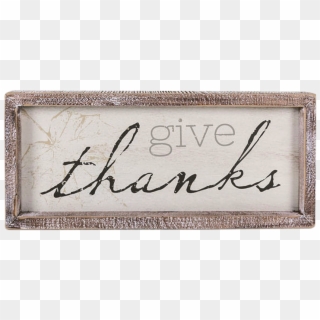 Give Thanks - Calligraphy, HD Png Download