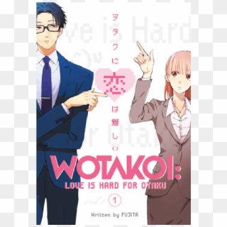 Love Is Hard For Otaku - Wotakoi Love Is Hard For Otaku, HD Png Download