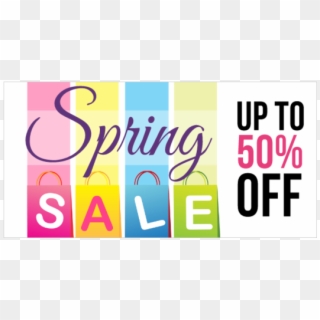 Retail Boutique Spring Sale Banner - Graphic Design, HD Png Download