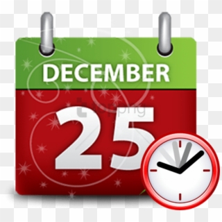 Free Png Christmas 2018 Countdown Clock Png Image With - Clock, Transparent Png