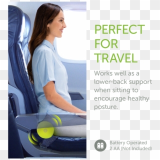 Posture Corrector Vibe N' Roll Nerve, Lumbar, Spine - Car Seat, HD Png Download