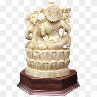 Radha Krishnan Sitting Back - Carving, HD Png Download