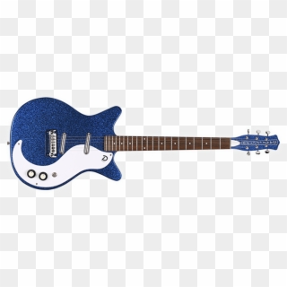 Danelectro 59m Nos Guitar In Blue Metal Flake - Danelectro Guitars, HD Png Download