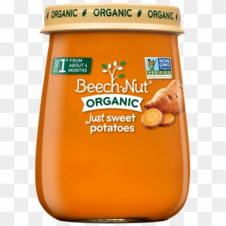 Organic Just Sweet Potatoes Jar - Beech Nut Carrots, HD Png Download