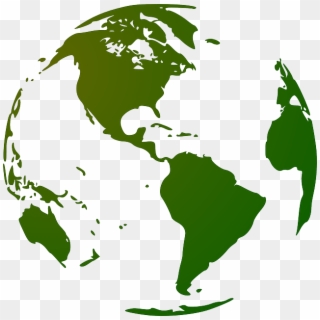 Planeta Terra Brasil Png - Clipart Of Globe Png, Transparent Png
