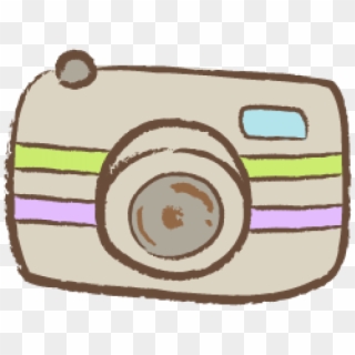 Photo Camera Clipart Camera Sketch - Cute Icons Tumblr Png, Transparent Png