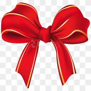 Free Png Christmas Bow Decoration Png - Christmas Bow Clipart, Transparent Png