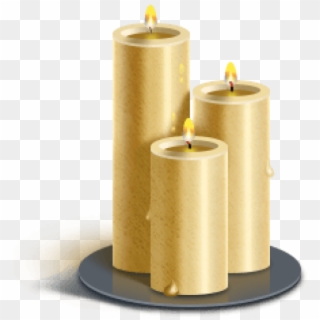 Candle Free Png Image Download - Church Candles Png, Transparent Png