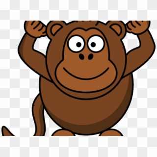 Monkey Clipart Vector - Monkey Cartoon No Background, HD Png Download