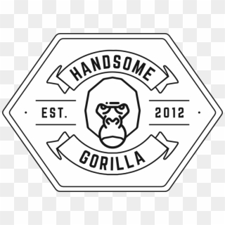 Handsome Gorilla - Penn State Rugby Crest, HD Png Download