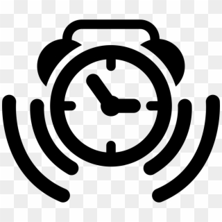 Ringing Alarm Clock Png - Alarm Clock Ringing Icon, Transparent Png