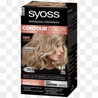 Syoss Com Contour Color 9 51 Angel Blond - Syoss Contour Color, HD Png Download