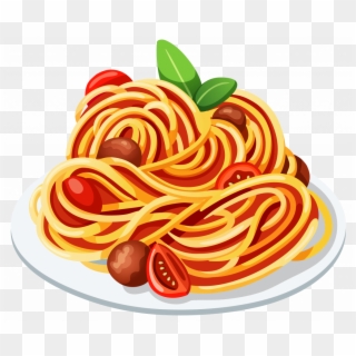 Spaghetti Clipart Linguine - Italian Food Clipart Png, Transparent Png
