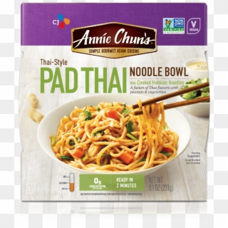 Thai-style Pad Thai Noodle Bowl - Annie Chun's Noodle Bowl, HD Png Download