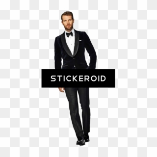 Mens Fashion Pic Model - Tuxedo, HD Png Download