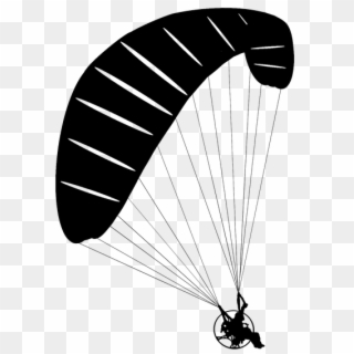 Paraglider Paragliding The Silhouette Fly Relax - Paragliding Pictures Transparent Background, HD Png Download