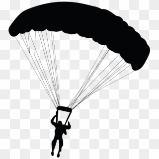 Parachute, Parachuting, Paragliding, Paratrooper, Air - Parachute, HD Png Download
