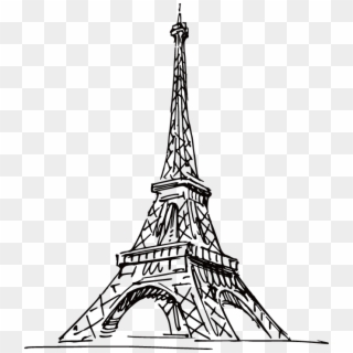 Ladybug Con La Torre Eiffel Clipart , Png Download - 1999 Ft Tower