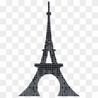 Kule Eyfel Kulesi Paris Fransa Turizm Bina - Clip Art Easy Eiffel Tower, HD Png Download