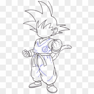 Free Png Download Goku Drawing Png Images Background - Drawing, Transparent Png