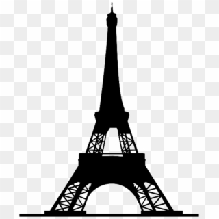 Paris Clip Art Free Clipartsco - Eiffel Tower Silhouette Png, Transparent Png