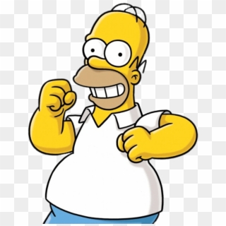 Homer Simpson Happy - Homer Simpson, HD Png Download