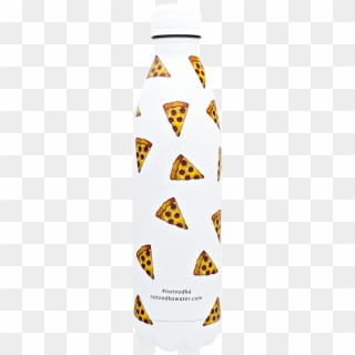 Pizza Emoji Png - Water Bottle, Transparent Png