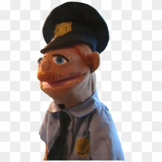 Cop Hat Png - Brooklyn T Guy Puppet, Transparent Png