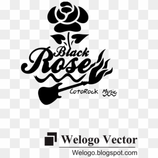 Black Rose Logo - Black Rose, HD Png Download