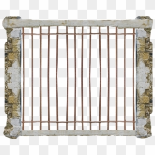 Empty Cage Png Svg Black And White Stock, Transparent Png