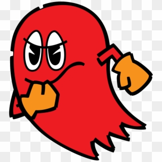 Pac Man - Blinky Pac Man Ghosts, HD Png Download