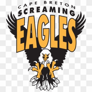 Screaming Eagles Logo Ideas - Cape Breton Screaming Eagles Logo, HD Png Download