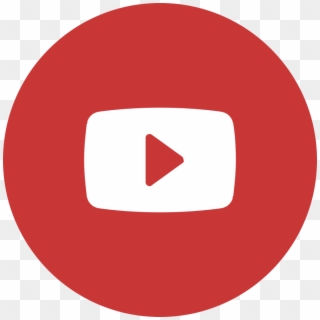 Youtube Round Icon Png Intellego - Youtube Logo Vector Circle, Transparent Png