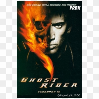 O Que Falar De &quot - Ghost Rider Nicolas Cage Poster, HD Png Download