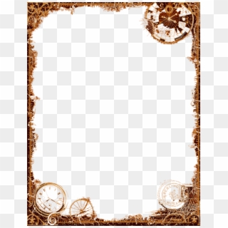 Steampunk Frame Png - Portable Network Graphics, Transparent Png