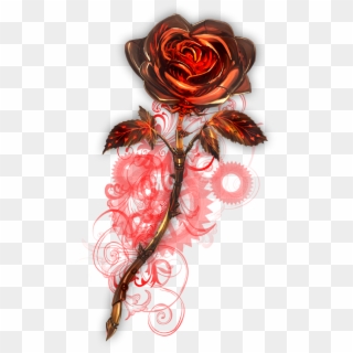 517 X 900 4 - Rose Steampunk Png, Transparent Png